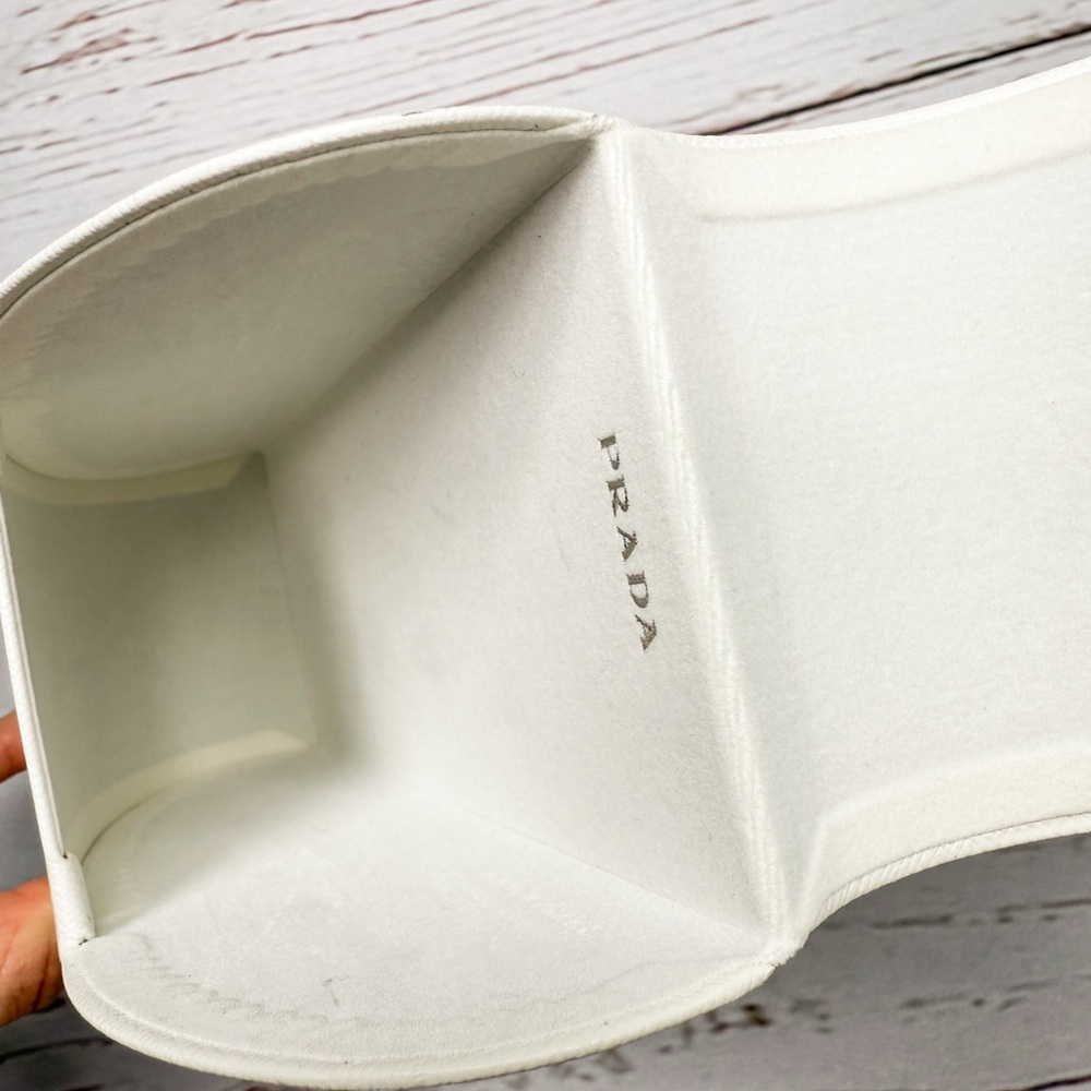 Prada White Sunglass Case - Picture 8 of 8
